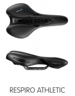 Sedlo gelové Selle Royal RESPIRO ATHLETIC Unisex černá