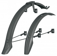 Blatníky plast. 29" SKS VELO VELOFLEXX SET, 65mm, černé vč. vzpěr