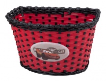Košík na řídítka dětský Pro-T, červená-černá
