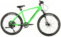 Horské kolo 26" Leader Fox FACTOR 2025 neon green/black