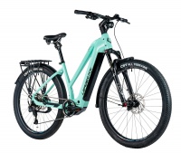 Elektrokolo 28" Leader Fox BEND dámské 2024 23,2Ah M510 light blue/black